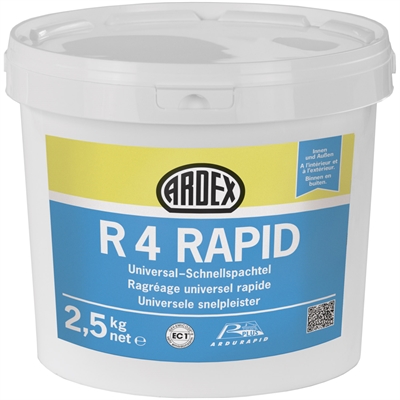 Universal Schnellspachtel, Ardex R4 Rapid.