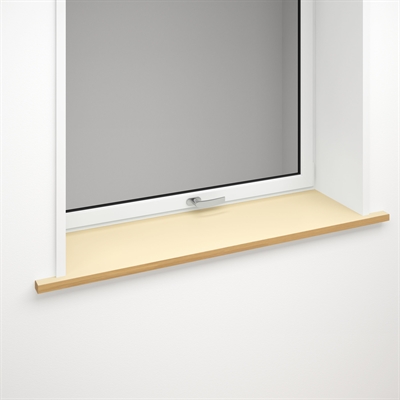 Fensterbank aus perlmuttfarbenem Linoleum mit optionaler Vorderkante | Pearl 4157