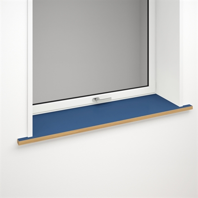 Fensterbank aus blauem Linoleum mit optionaler Vorderkante | Midnight Blue 4181
