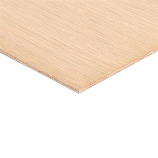 Dekorsperrholzplatte aus Eichefurnier 4,6 mm