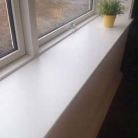 Fensterbank Weiß 